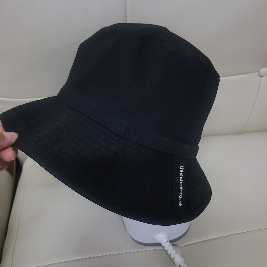 디스이즈네버댓 블랙 버킷햇 모자 벙거지 상품이미지2