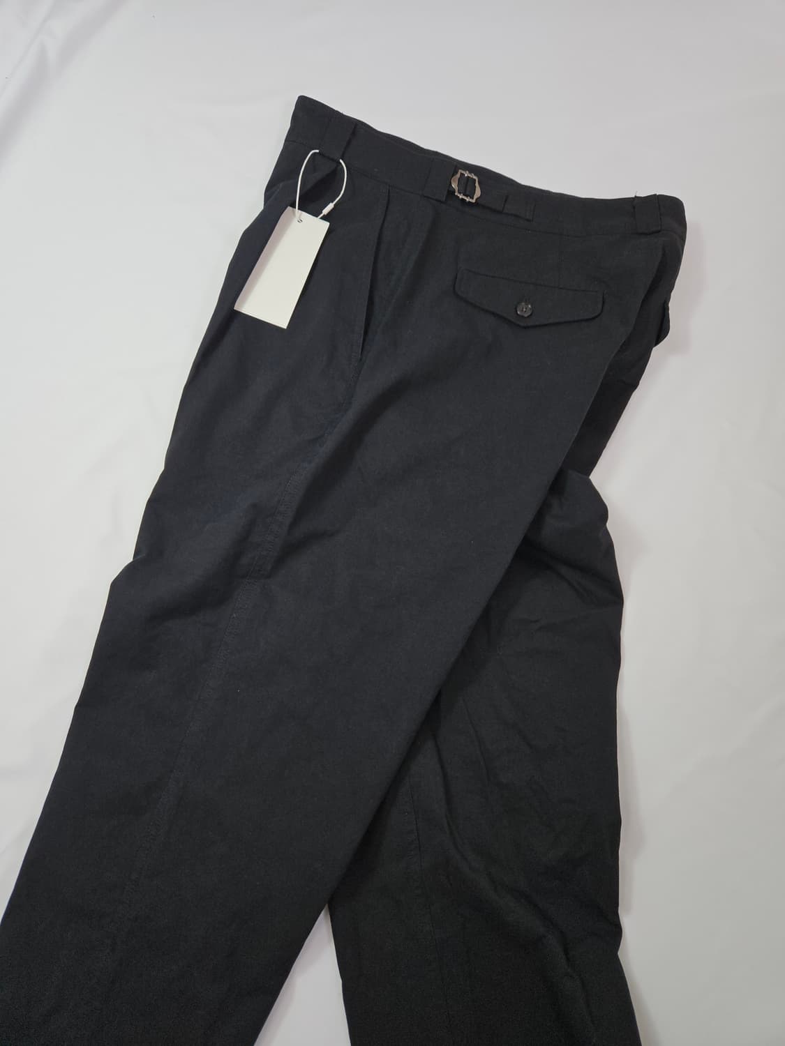 (새상품) 노드아카이브 와이드 치노팬츠 버클 슬랙스 2사이즈 상품이미지2