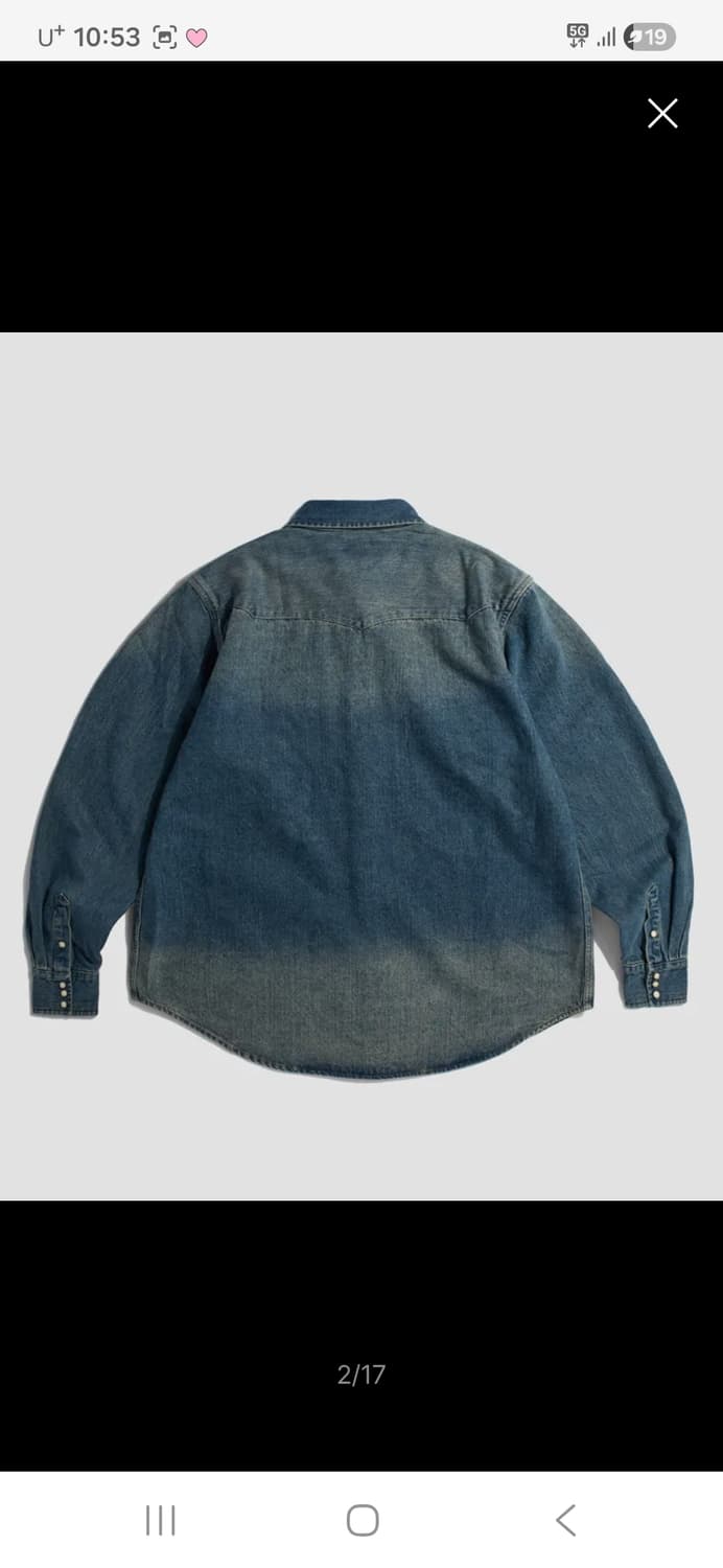 브론슨 웨스턴 셔츠 xl 상품이미지2