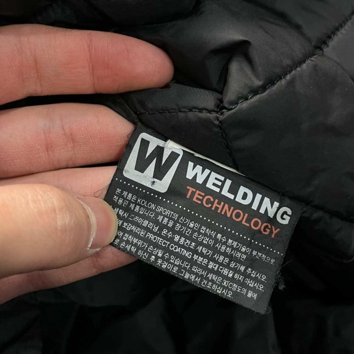 100 코오롱스포츠 프리마로프트 경량패딩  상품이미지4
