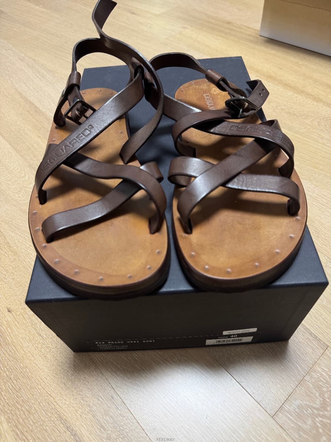 디스퀘어드 글래드에이터 샌들 상품이미지1