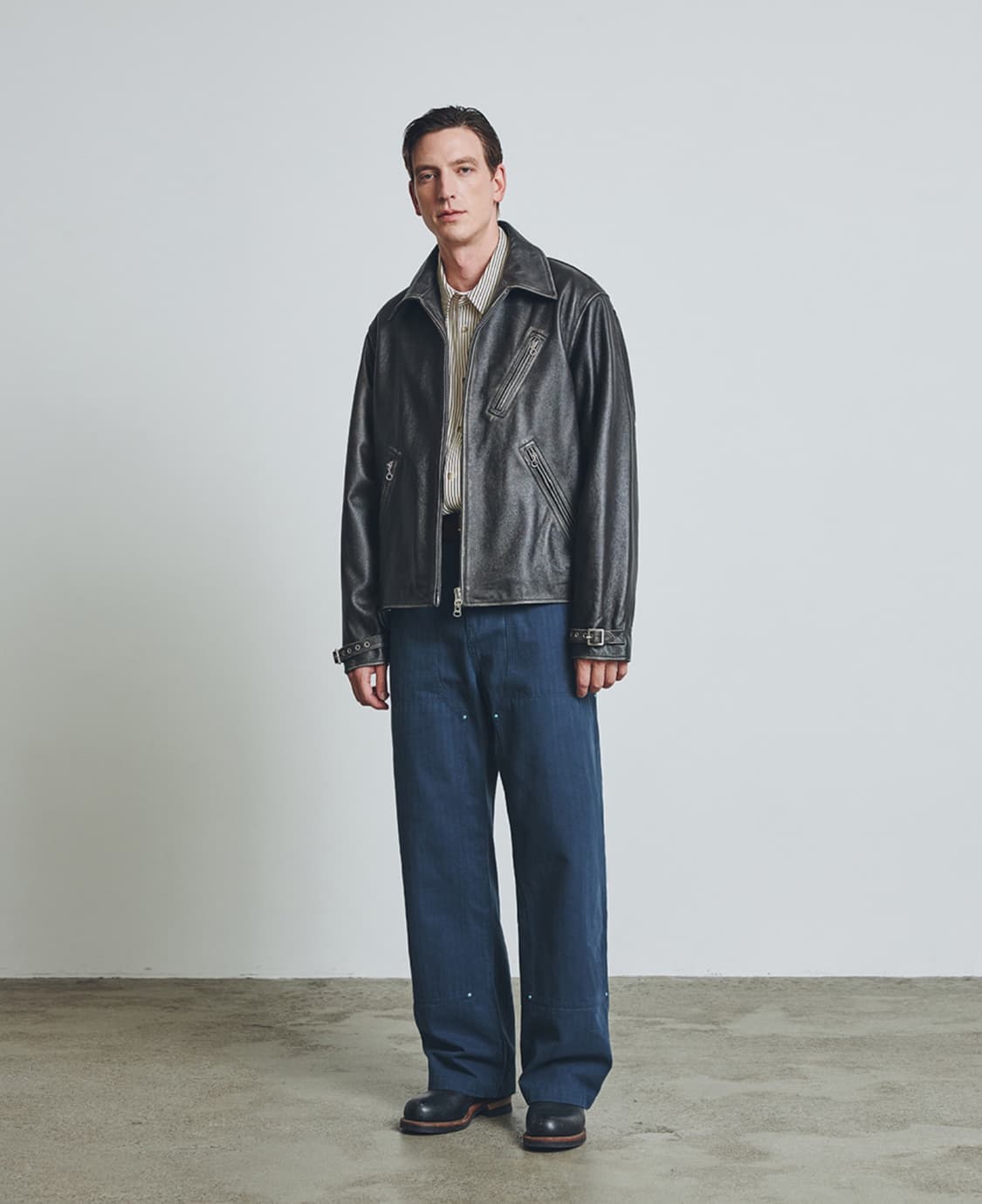 유니폼브릿지 라이더자켓 소가죽 상품이미지1