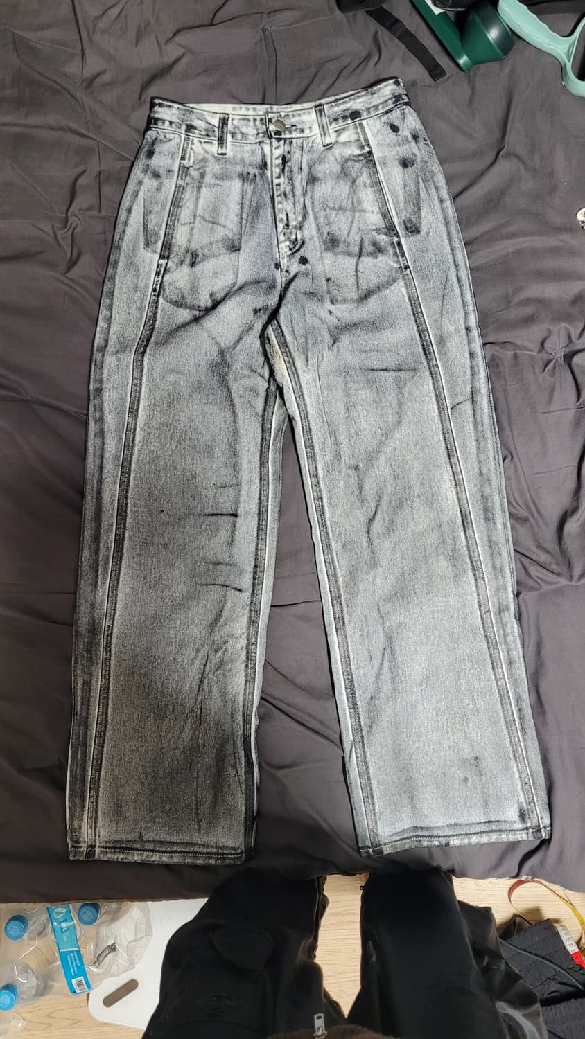 포르타 더티워싱 코팅팬츠 s 상품이미지4