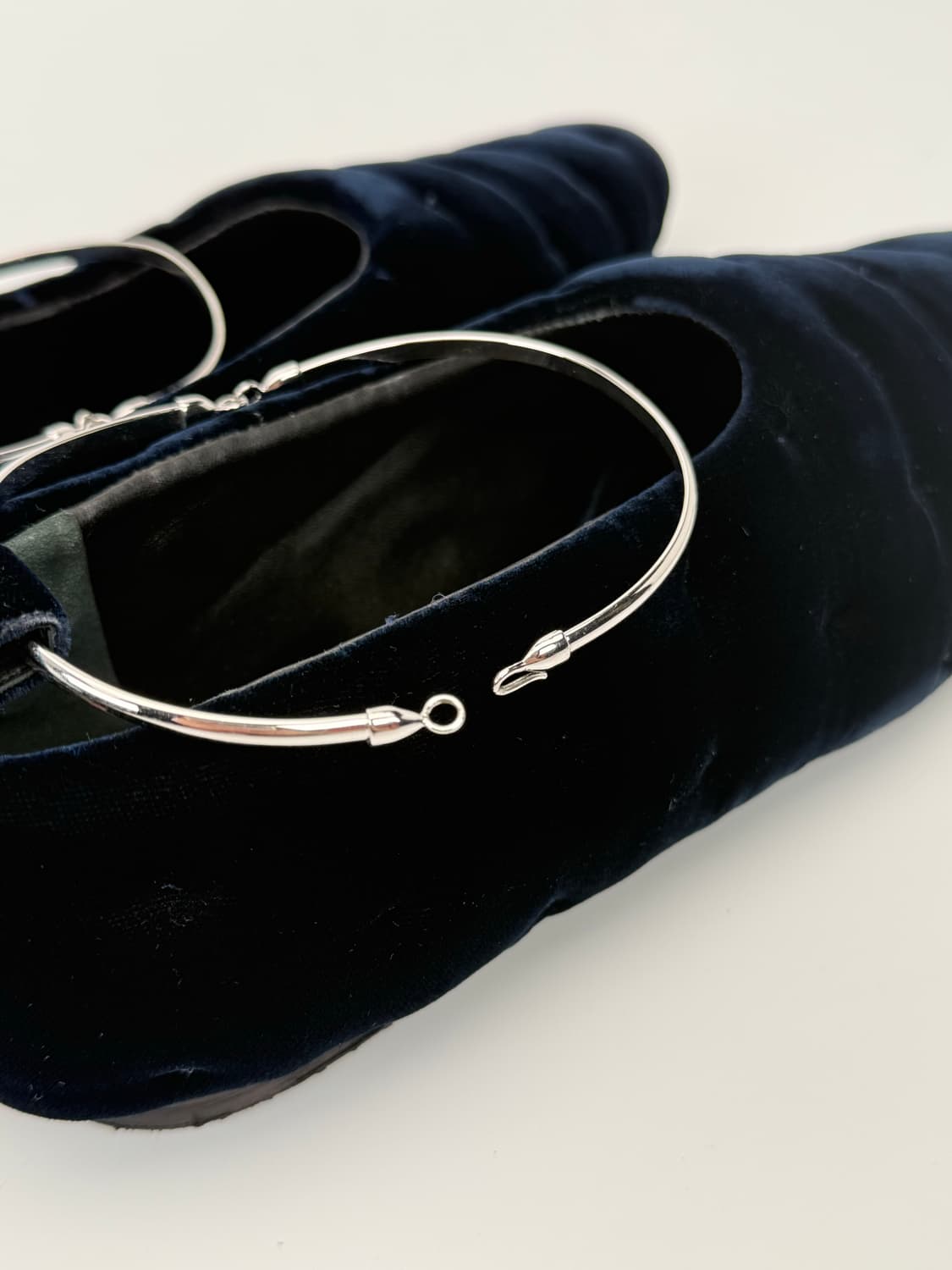 질샌더 링 벨벳 플렛슈즈 40 상품이미지7