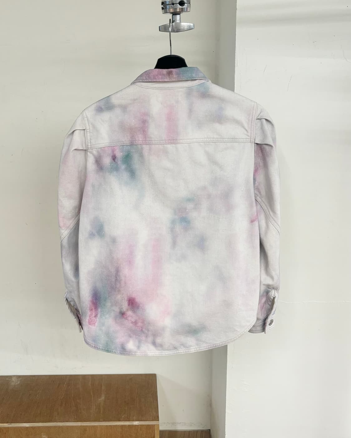 이자벨마랑 레오나 타이 다이 데님 셔츠 상품이미지6