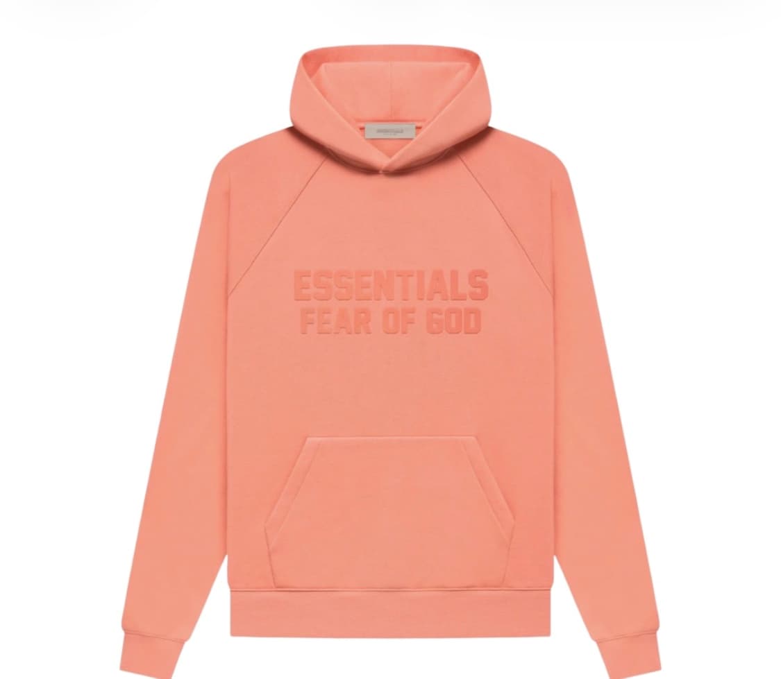 essentials coral 후드티  상품이미지1