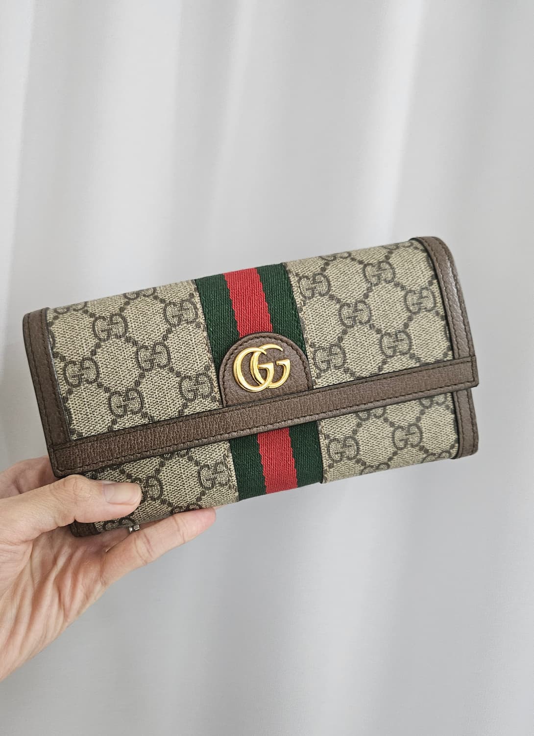 [미사용품] 구찌 오피디아 장지갑 정품 [풀박스/미니백가능] 상품이미지2