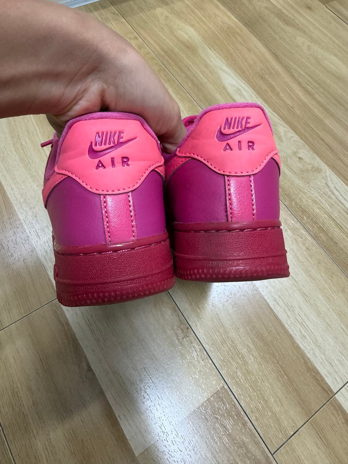 나이키 에어포스 파이어베리 피어스 핑크 230 상품이미지5