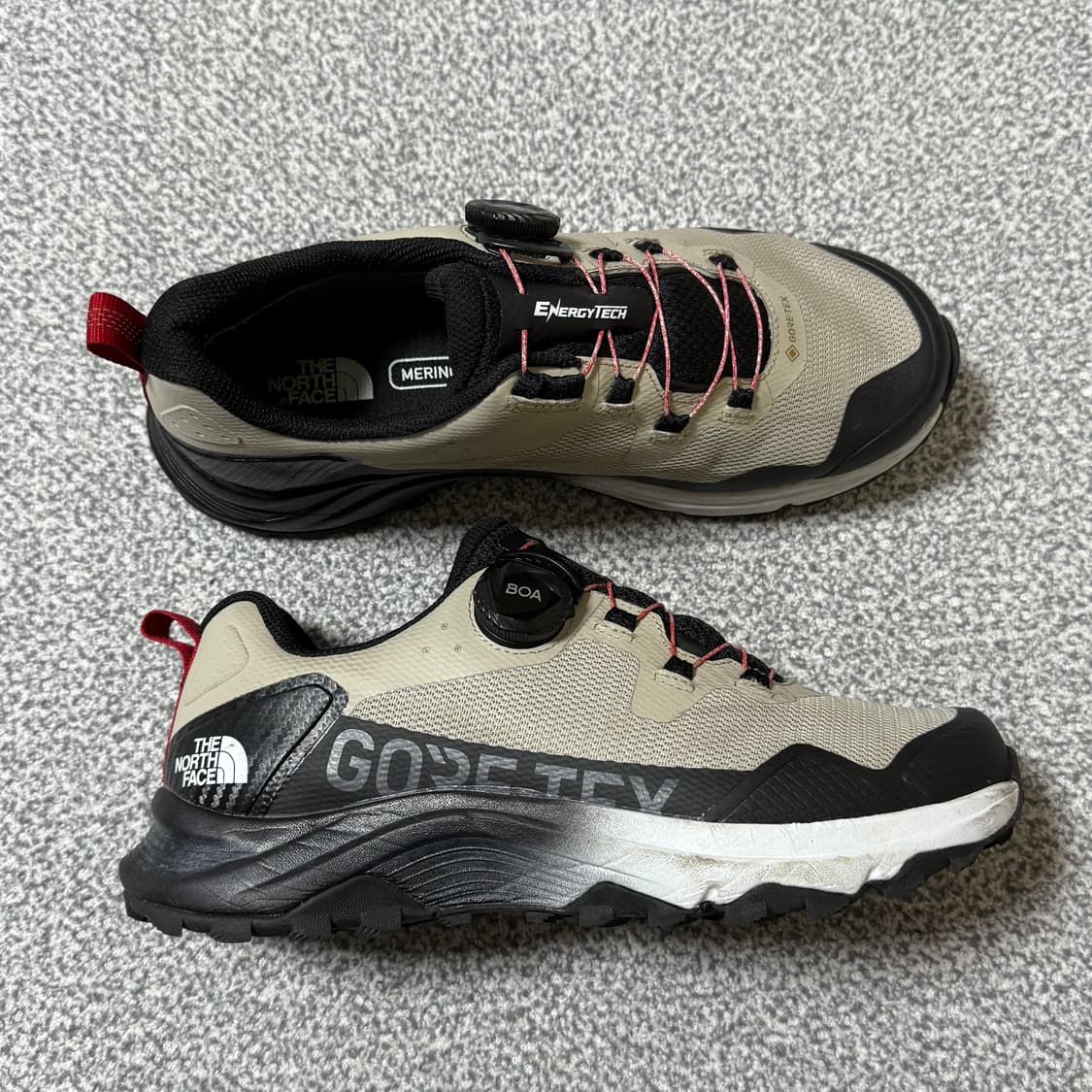 [정가 17만원] 노스페이스 고어텍스 트레킹화 245 상품이미지7