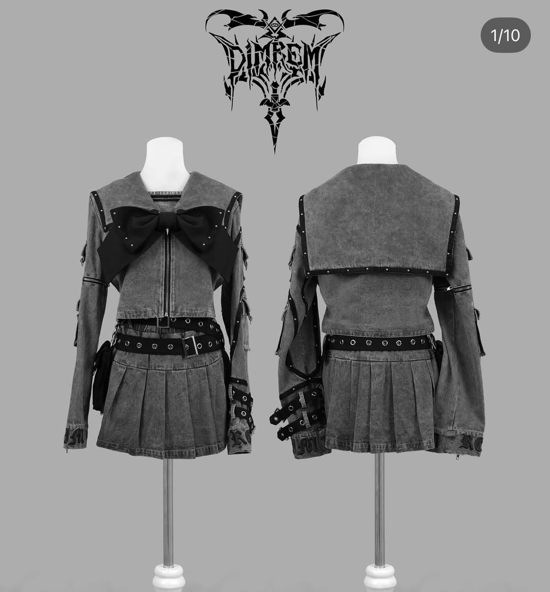 DimMorie x REFLEM Opium Core 초 세라복 셋업 상품이미지2