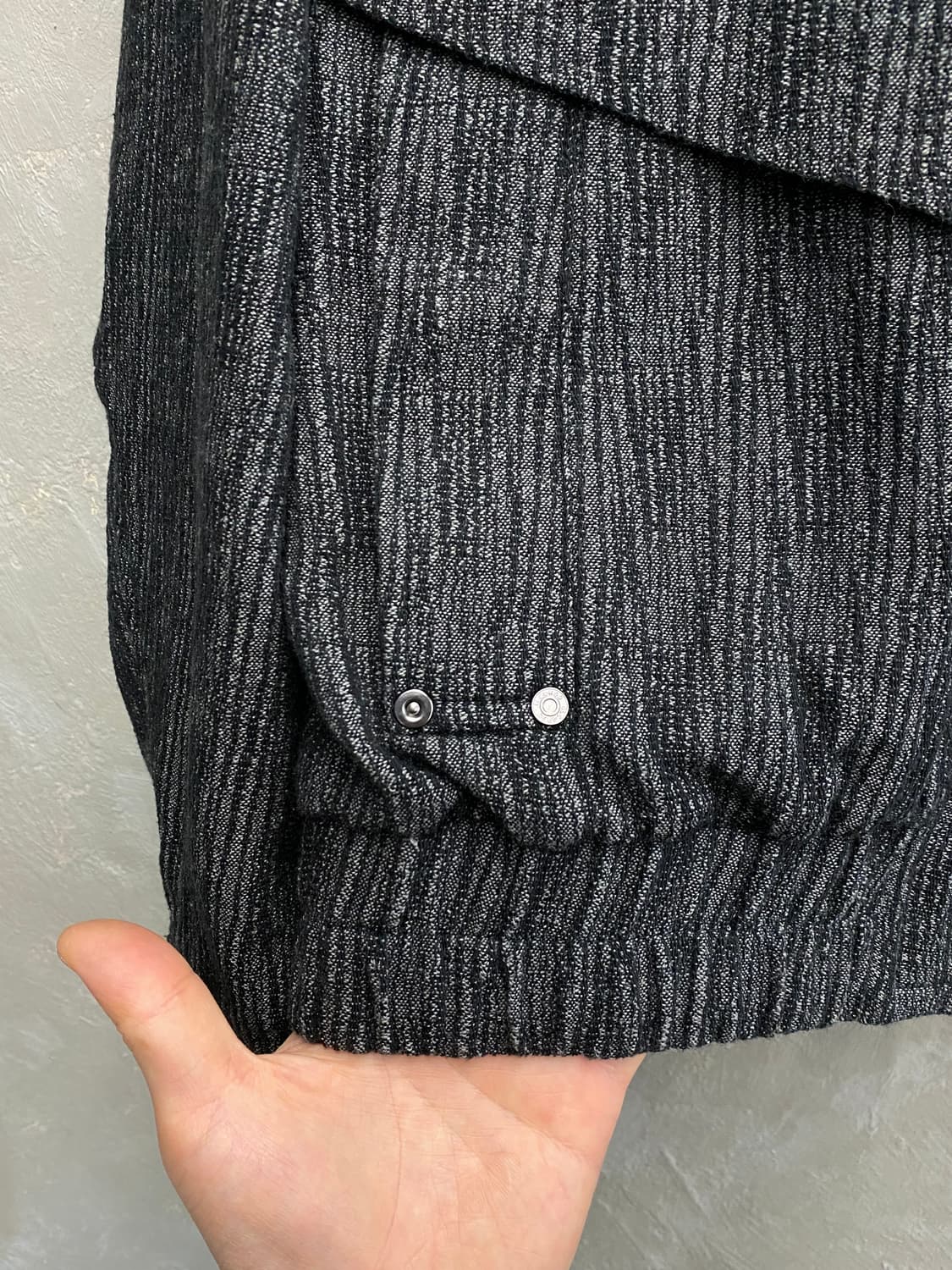 [L-XL] ILCORSO 일꼬르소 투웨이 집업 블루종 자켓 상품이미지4