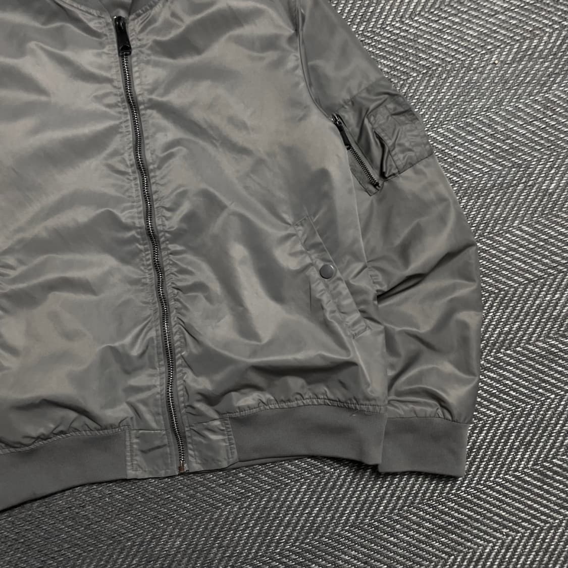 빈티지 나일론 블루종 MA-1 항공 점퍼y 5406 상품이미지3