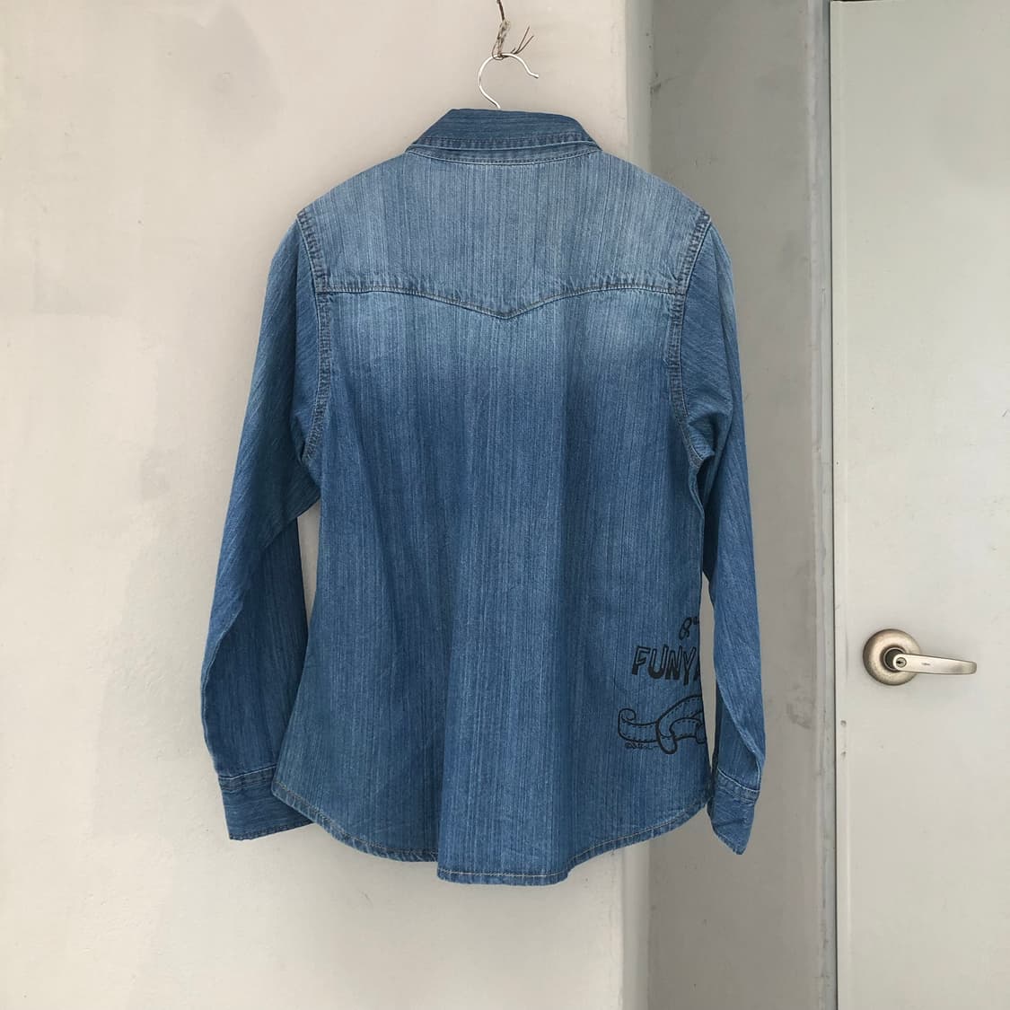 vintage denim shirt 상품이미지3