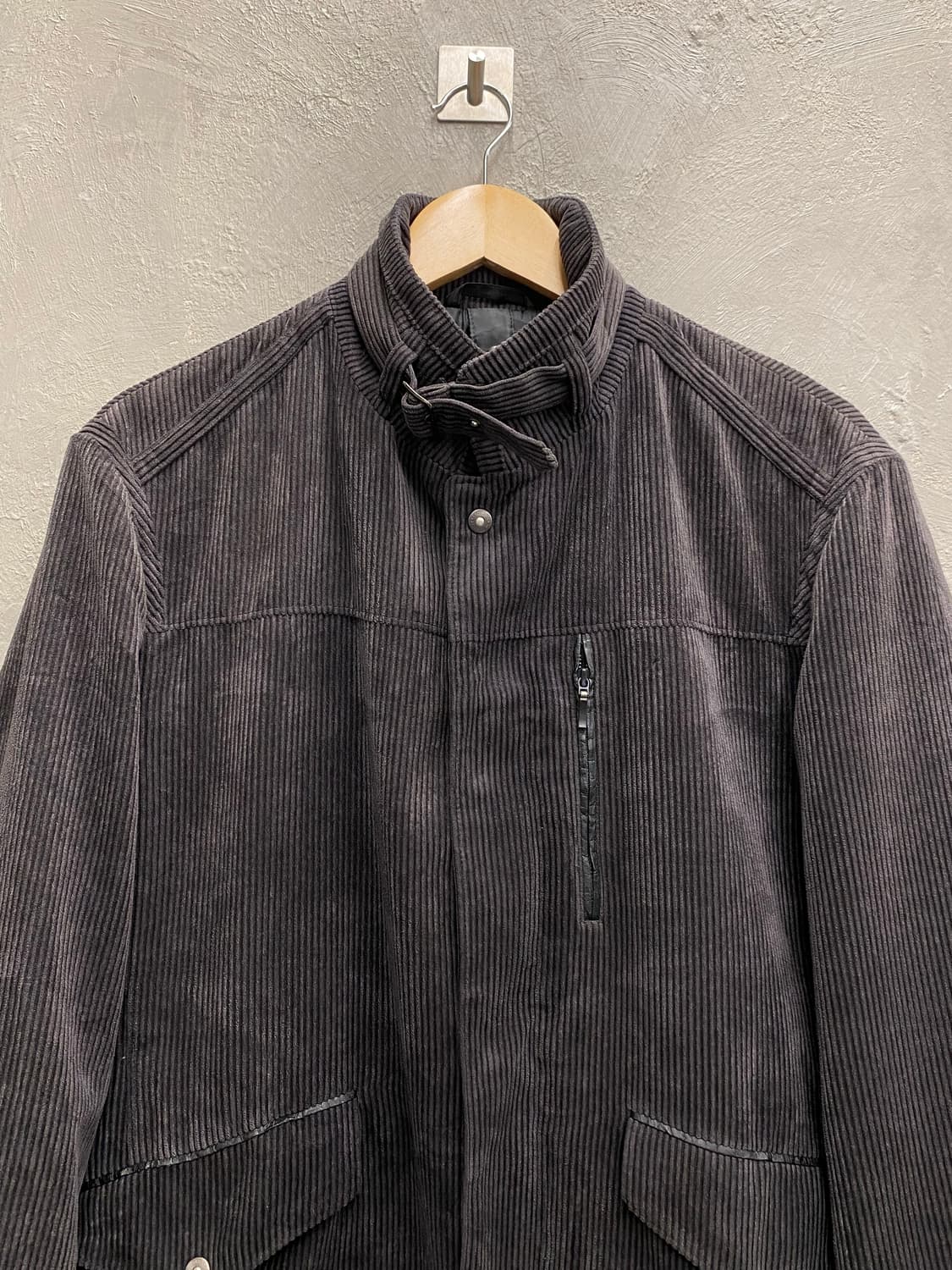 [L] Intermezzo 인터메조 그레이 코듀로이 자켓 상품이미지3