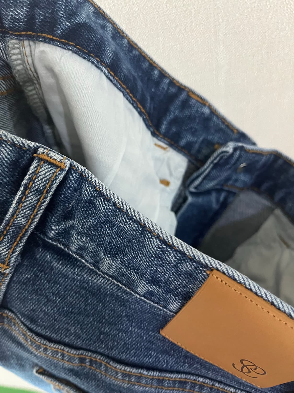 시에 sie 버킨 세미부츠컷데님(xs,long) 상품이미지10