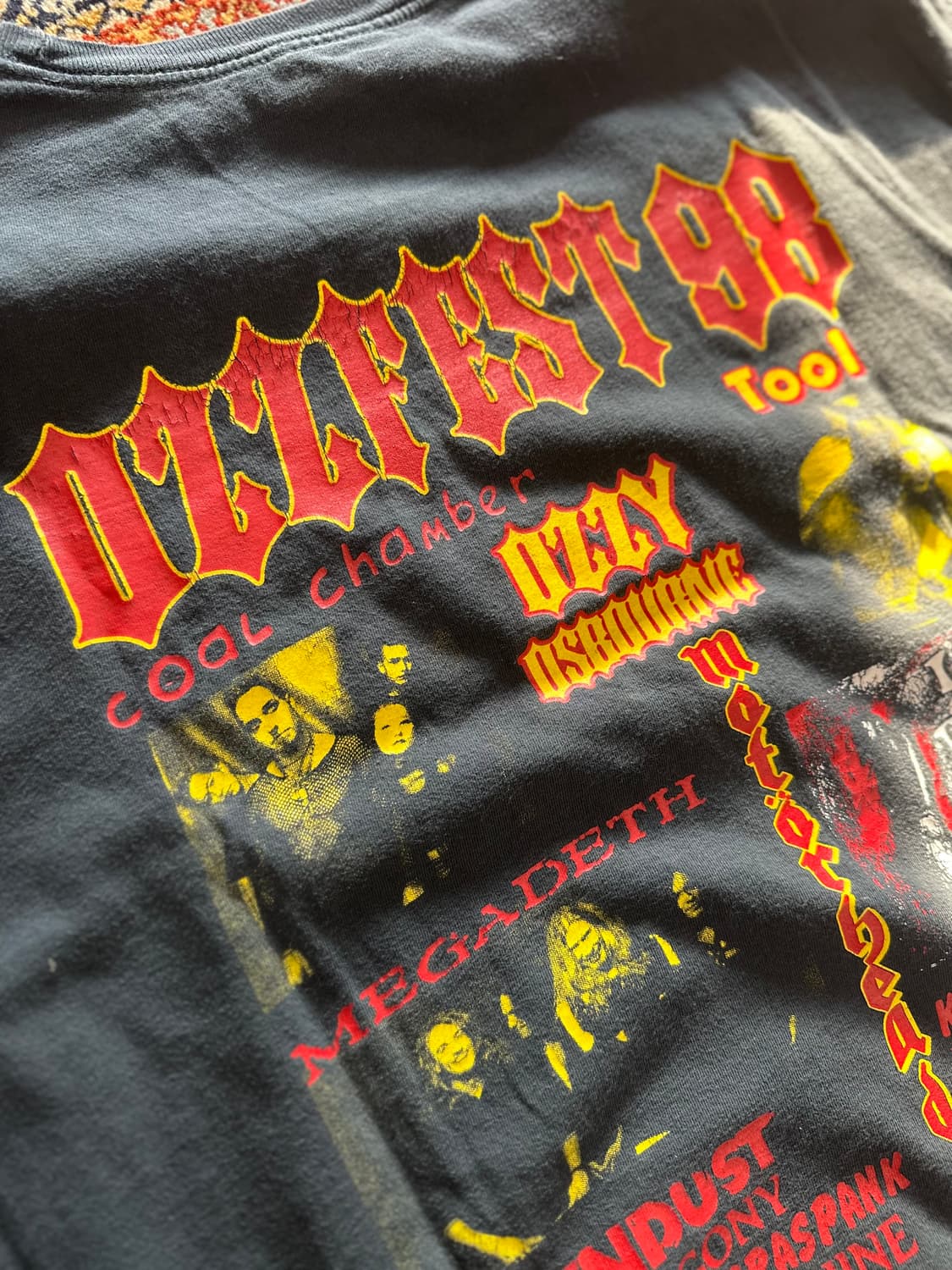 오지오스본 OZZFEST 98 레전드 라인업 XL 상품이미지4