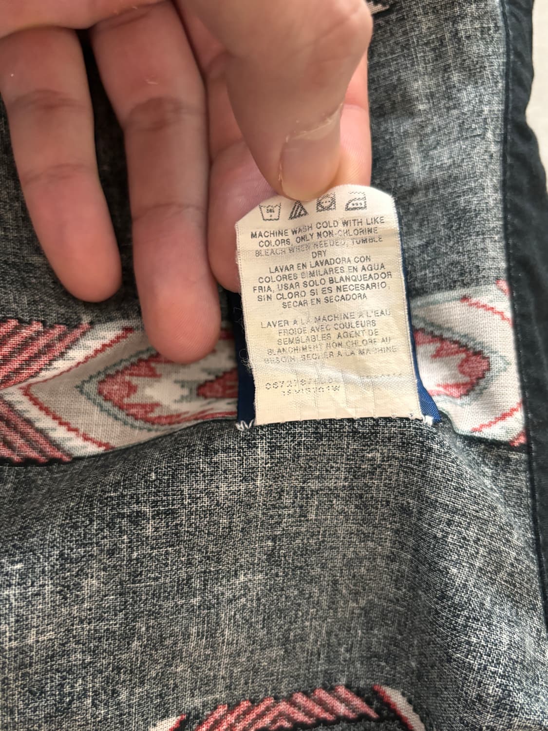 90s Wrangler 나바호 웨스턴셔츠 상품이미지6