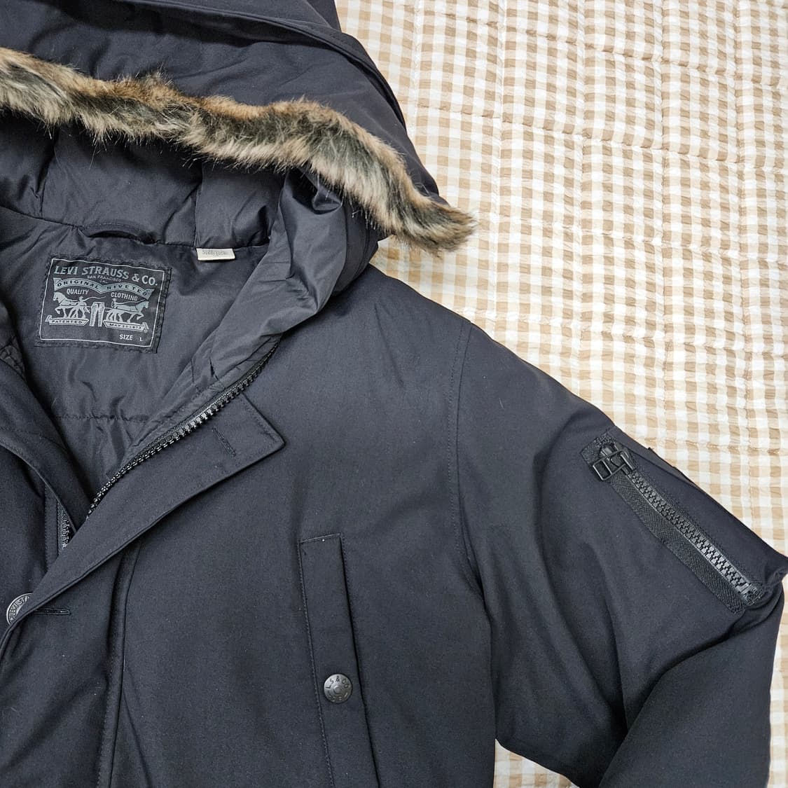 리바이스 오리털 겨울 패딩 남자100 상품이미지3