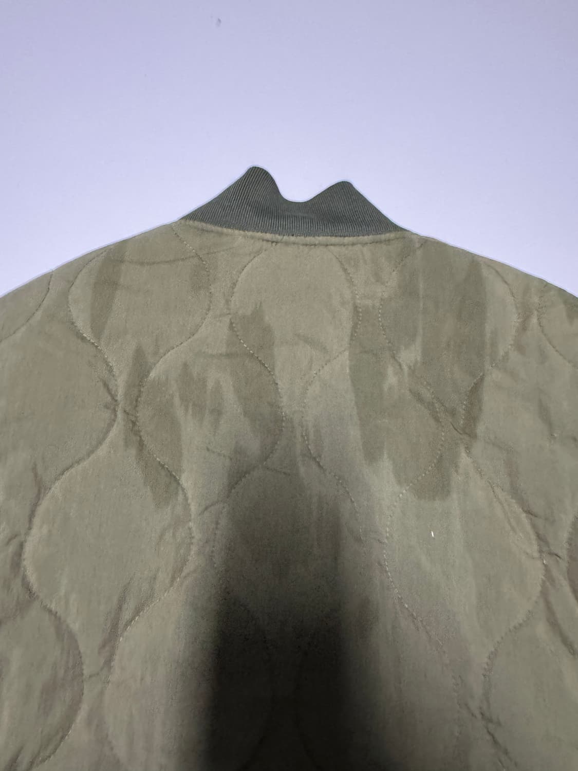 리바이스 퀄팅 봄버 자켓 L 카키 상품이미지3