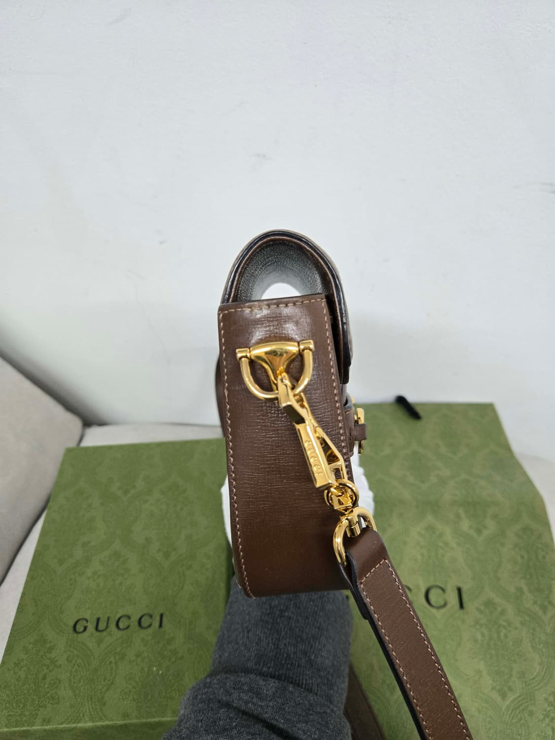 [보증서 정품] 구찌 홀스빗1955 숄더백 상품이미지6