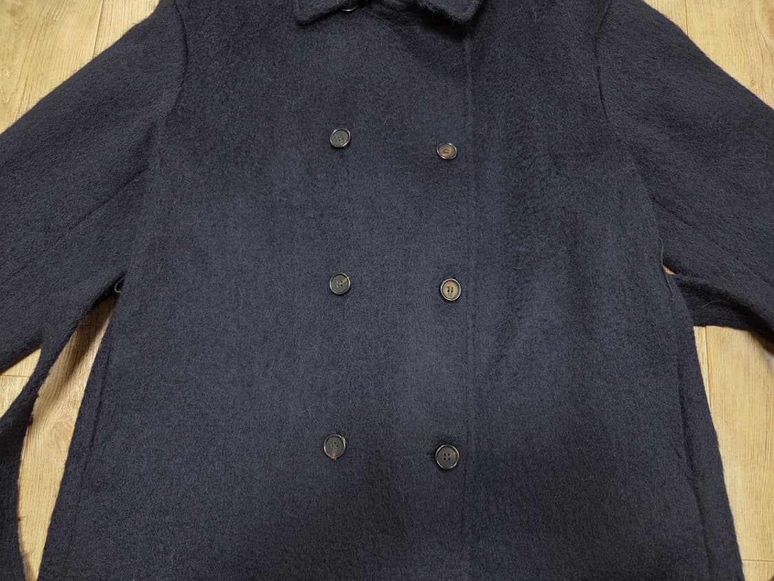 베뉴엣(BENUET) 다크네이비 밀란 코트 프리사이즈 새상품 상품이미지8