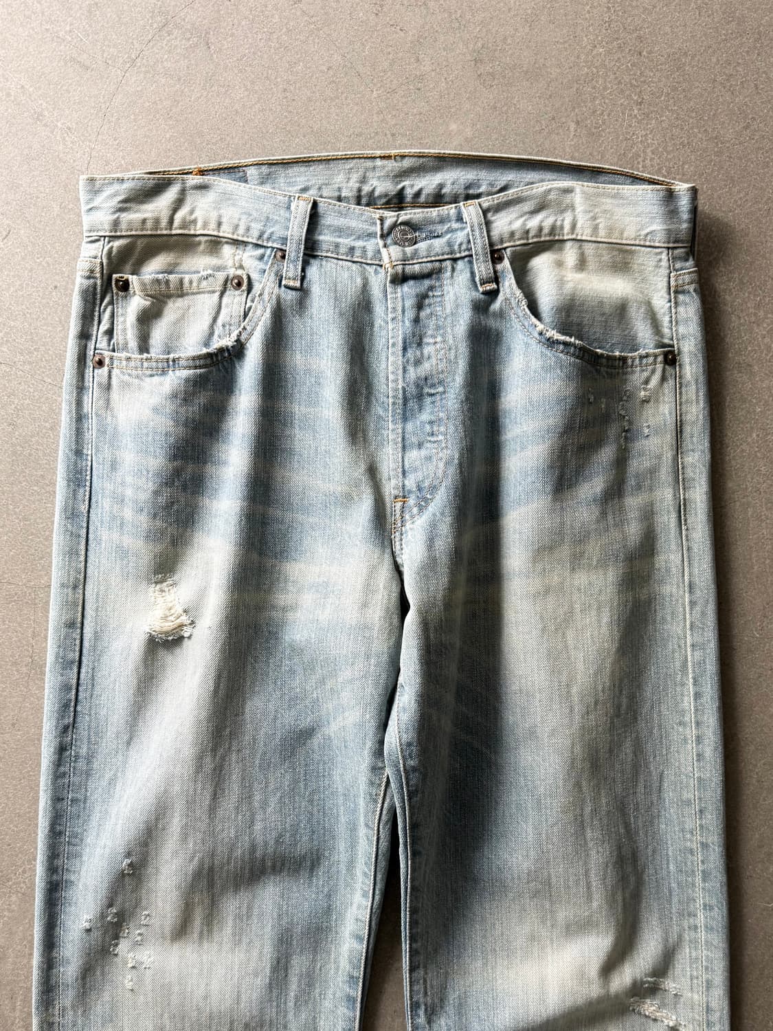 Vintage Levi's 501 Washing Denim Pants 상품이미지3