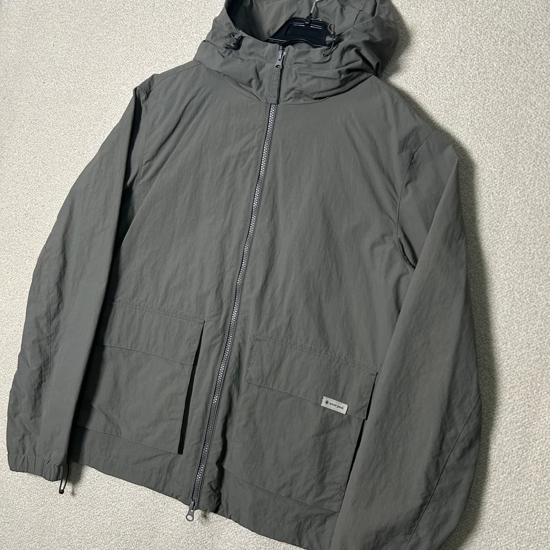  (M) 스노우피크 카키 바람막이자켓  상품이미지2