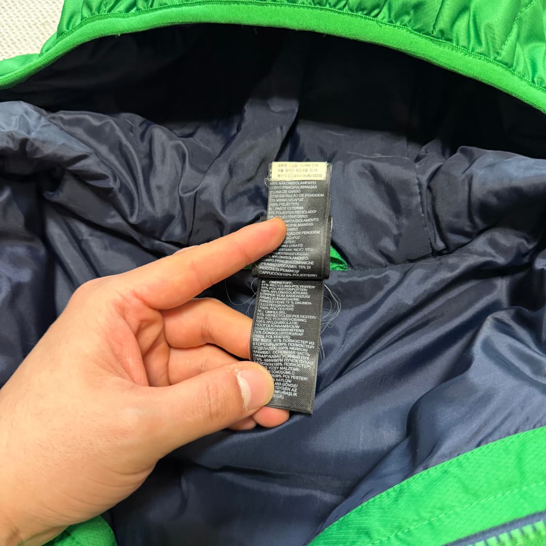 노스페이스 600 패딩 자켓 상품이미지4