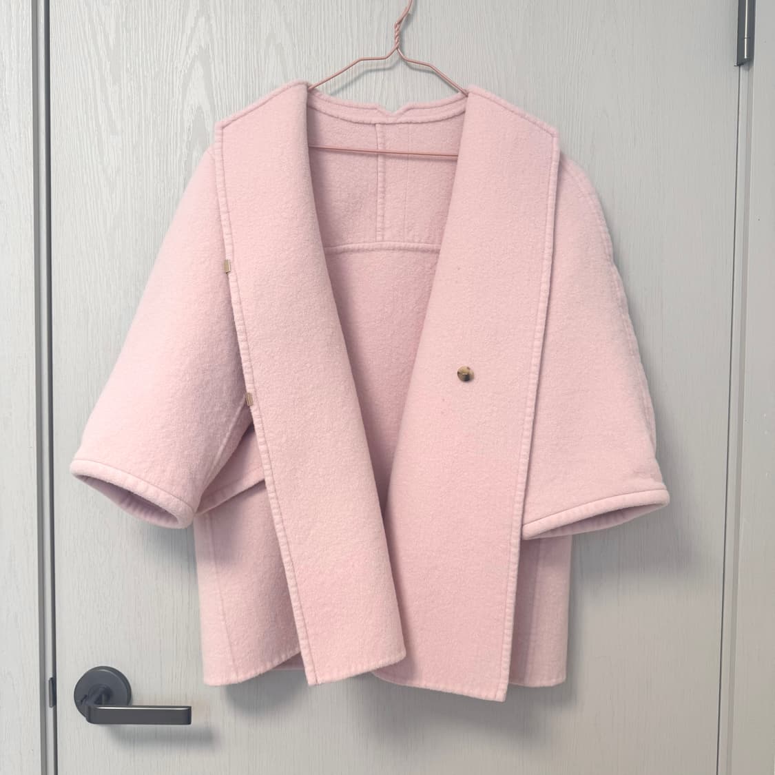 존스 jons 울 핑크 코트 (정가 66만) 상품이미지4