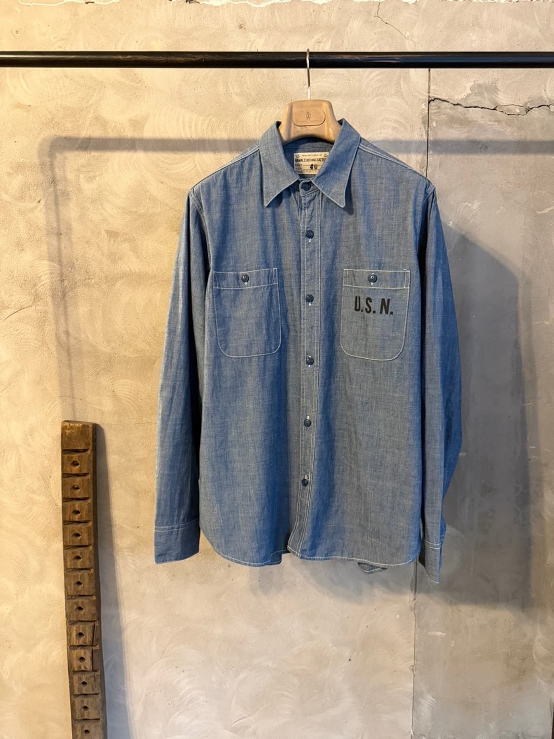 나발 클로딩 팩토리 오피셔 셔츠 100 상품이미지5