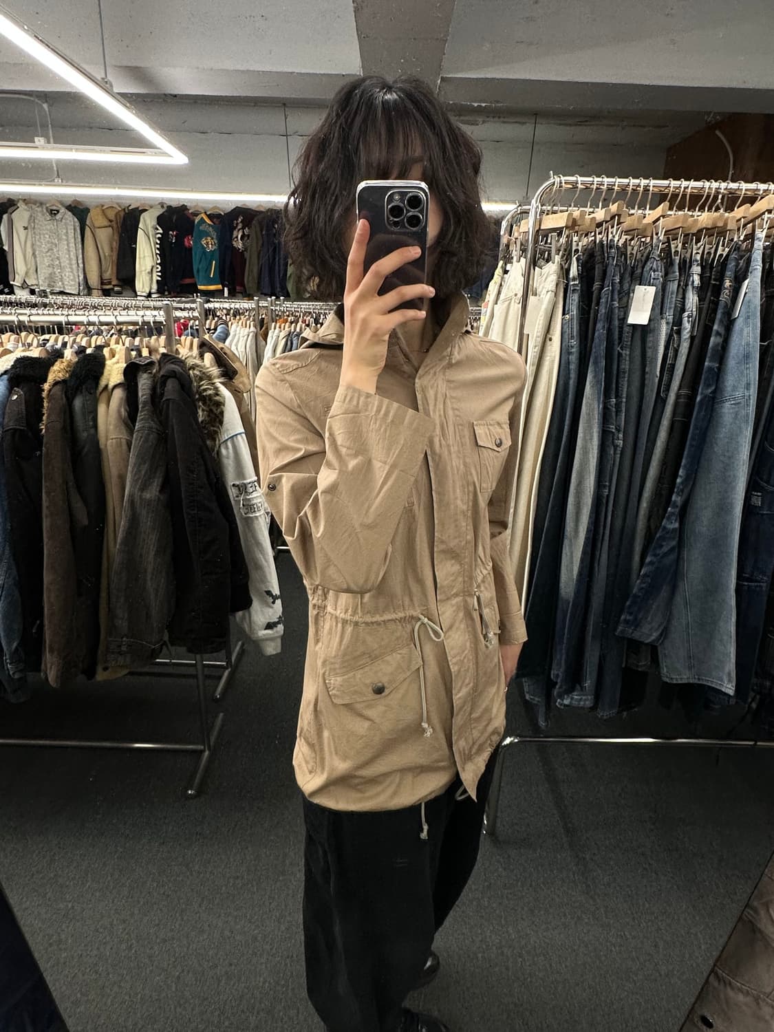 L)Calvin Klein Jeans 빈티지 여성 유틸리티 필드자켓 상품이미지1