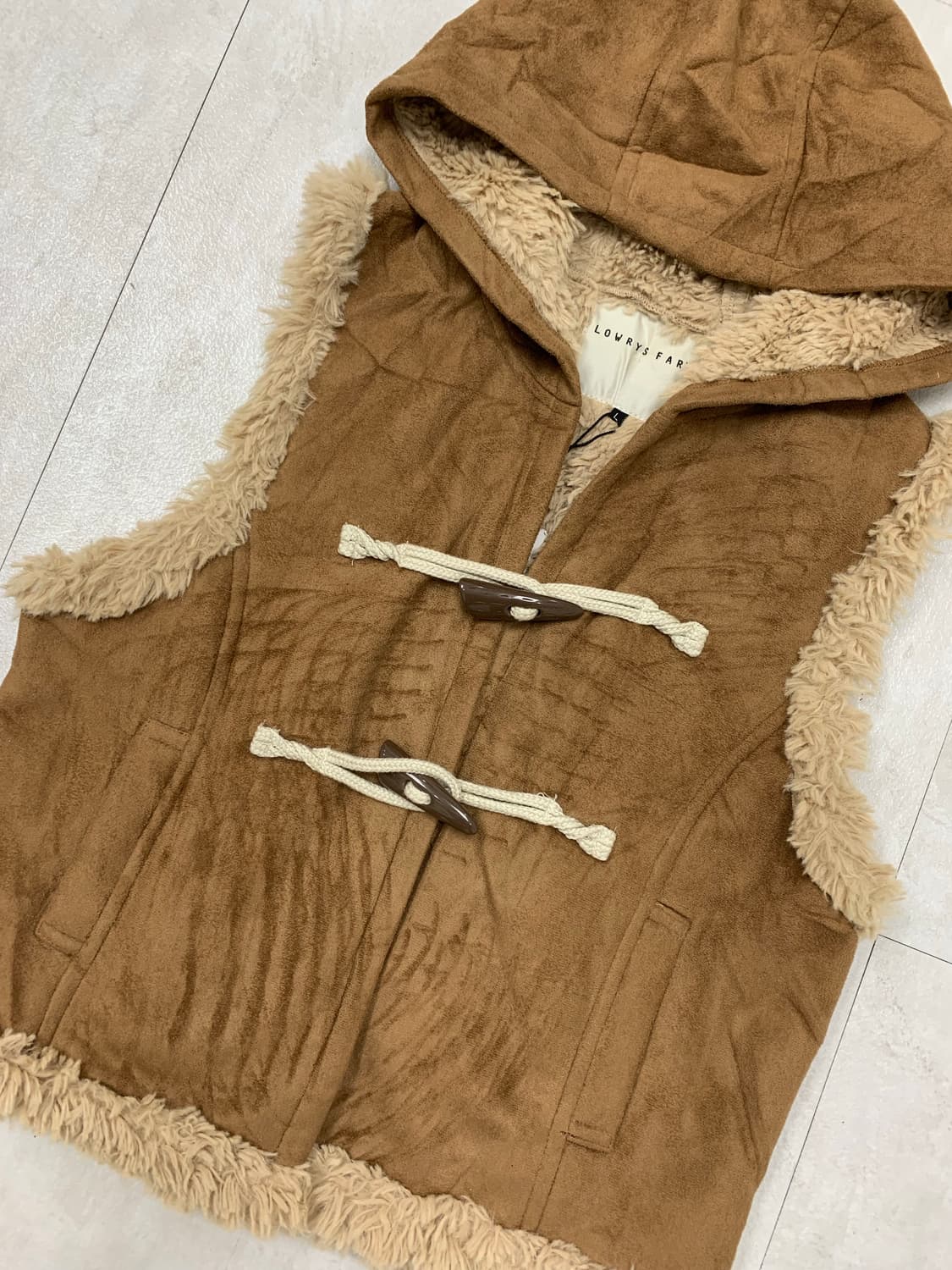 Lowrys farm 무스탕 베스트 #630 상품이미지2