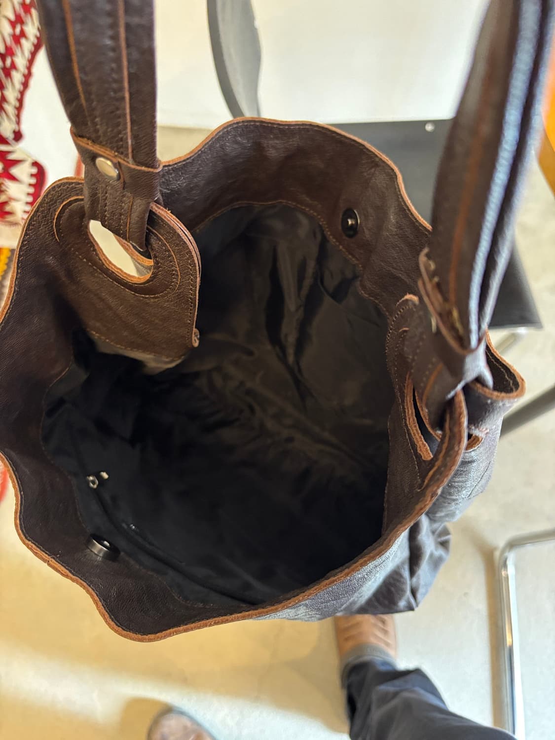가죽 숄더백 상품이미지4