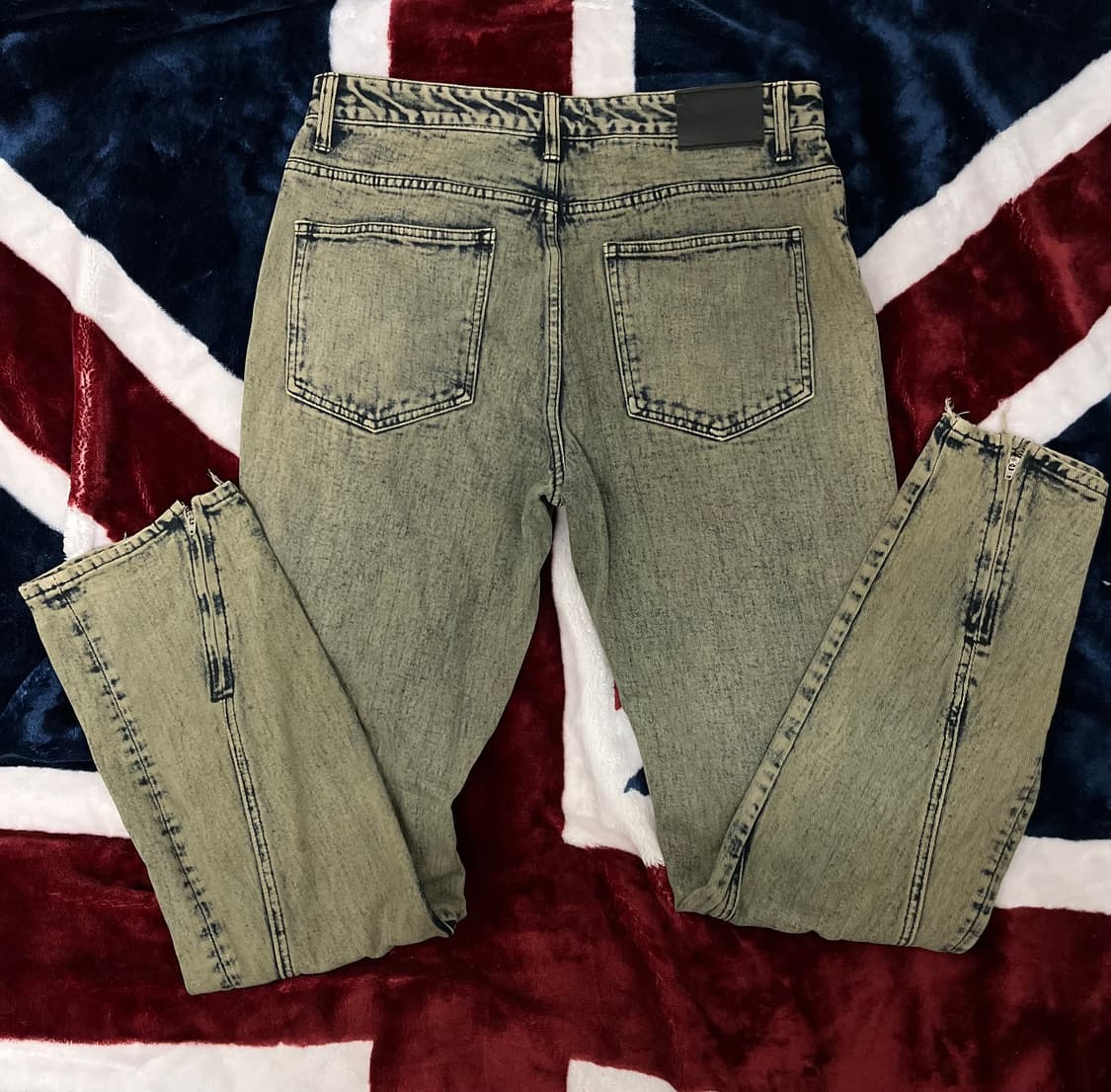 메종미네드 워싱 데님 팬츠 50 (34호리) 상품이미지3