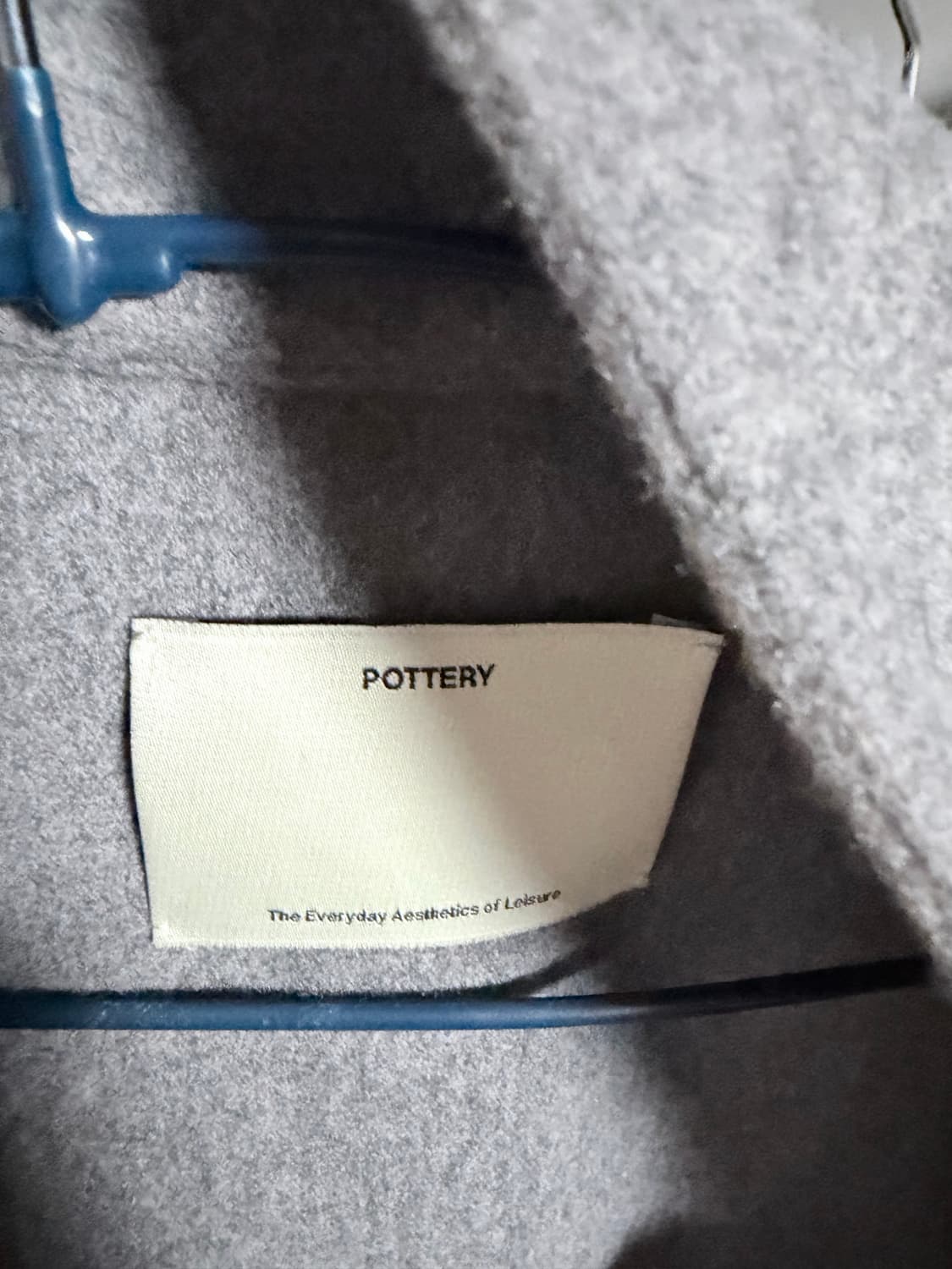 (5)포터리 울캐시미어 하이네자켓 차콜 상품이미지3