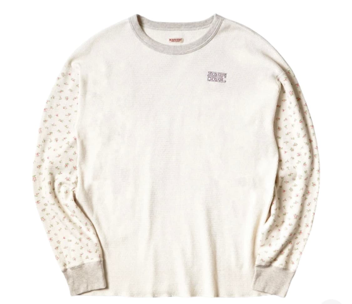 캐피탈 와플 저지 스몰 플라워 핑크 상품이미지1