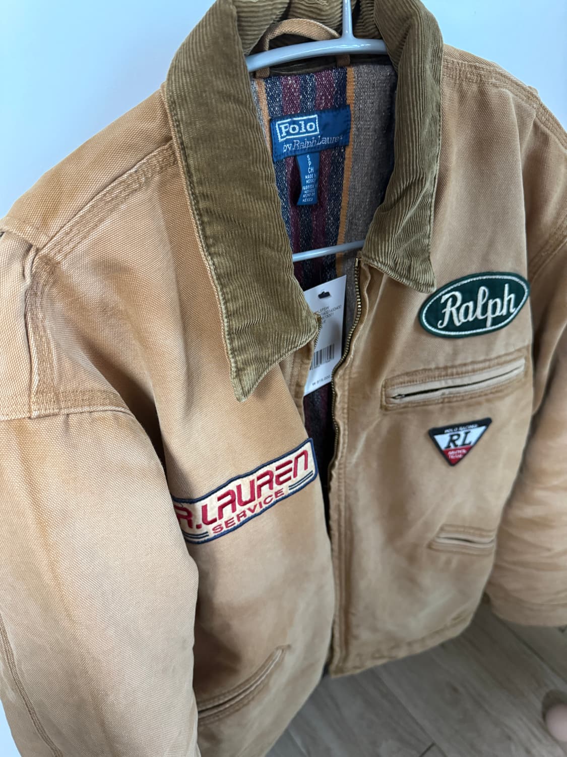 폴로 캔버스 워크자켓 새상품 상품이미지1