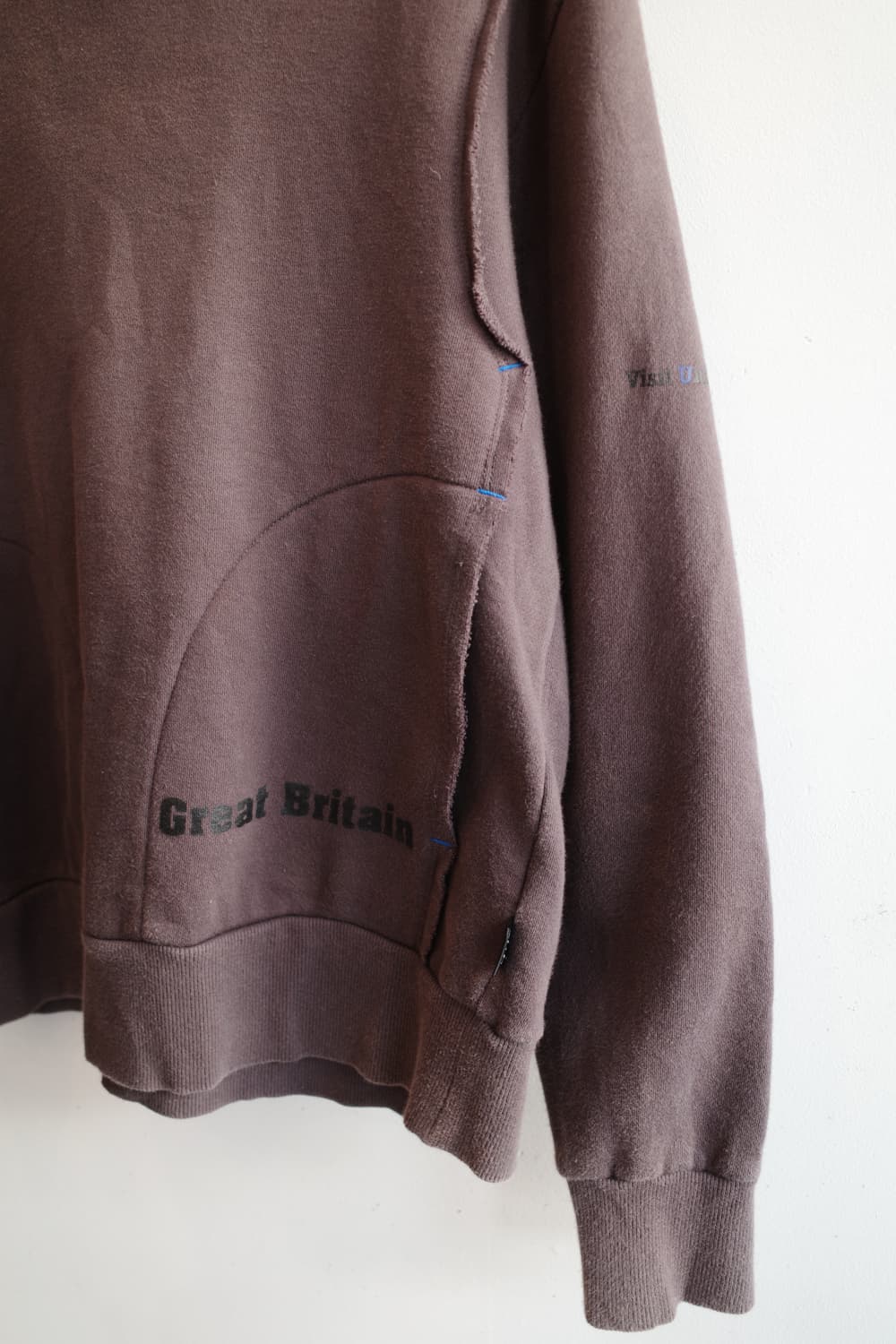 a.v.v HOMME 컷오프 디테일 후디  상품이미지4