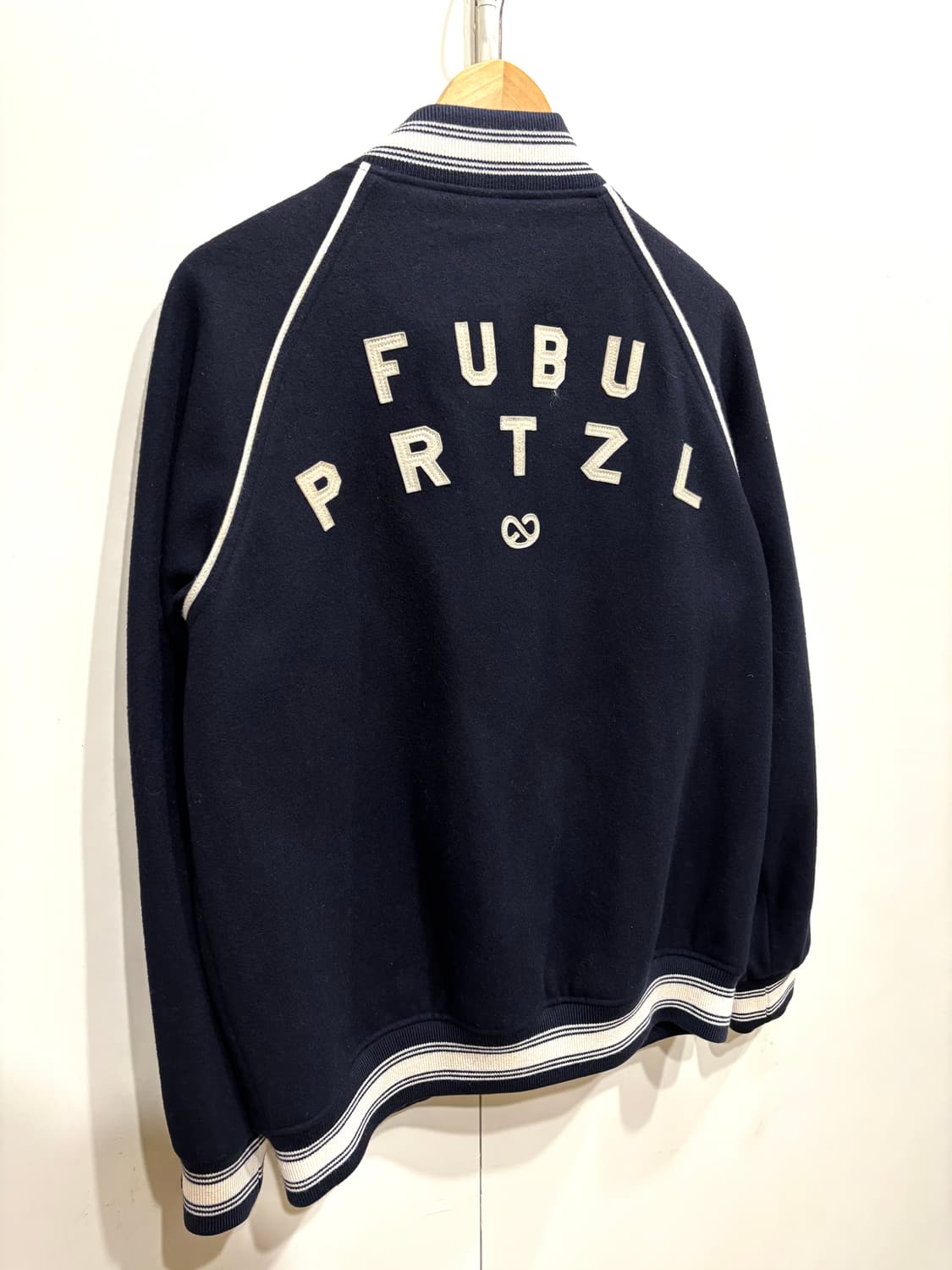 FUBU 푸부 네이비 스타디우 자켓 상품이미지6
