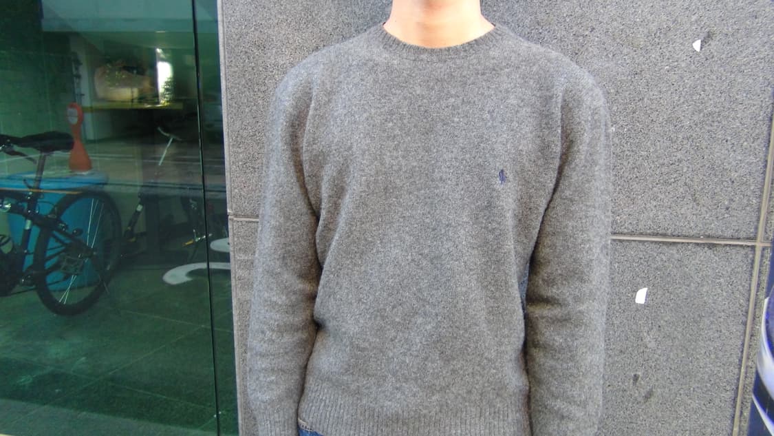 폴로 램스울 니트 m 상품이미지1