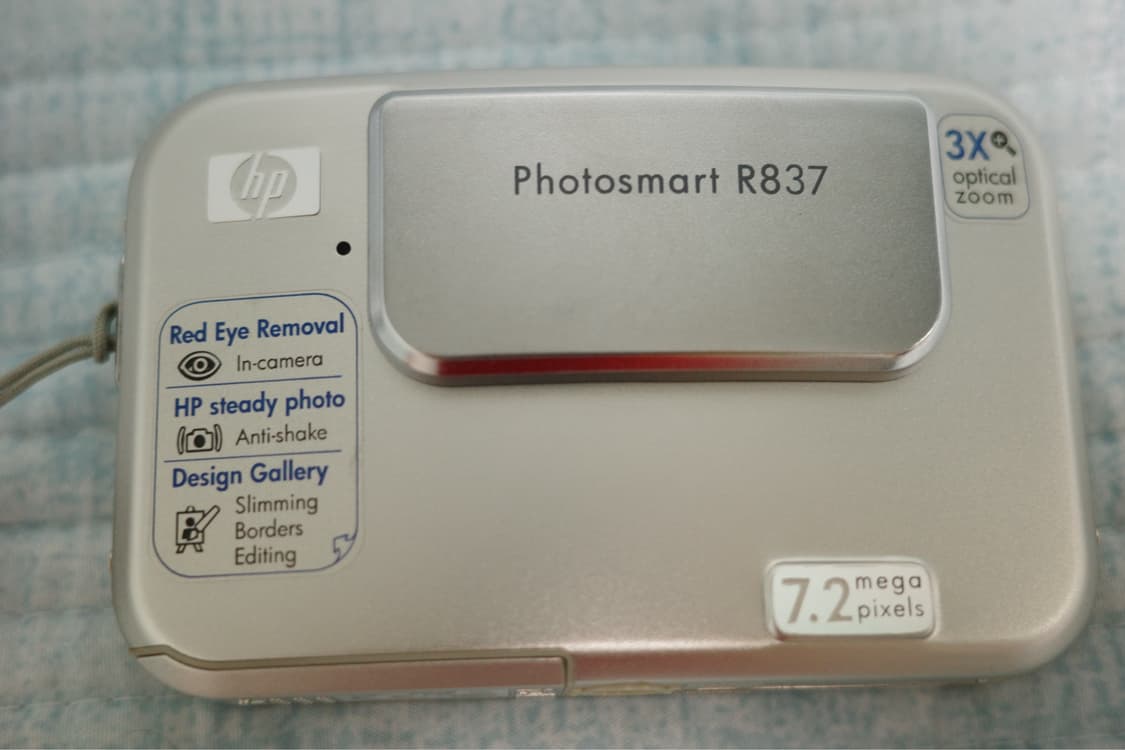 HP 포토스마트 Photosmart R837 디카 실버 상품이미지2