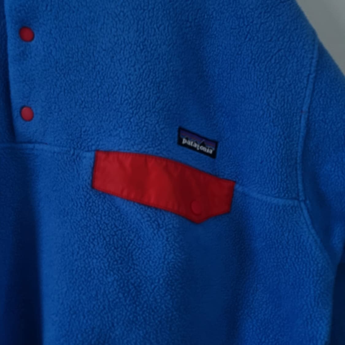 파타고니아 신칠라 블루 레드 L 상품이미지2