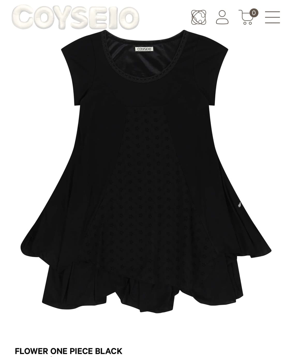 코이세이오 플라워 원피스 상품이미지1