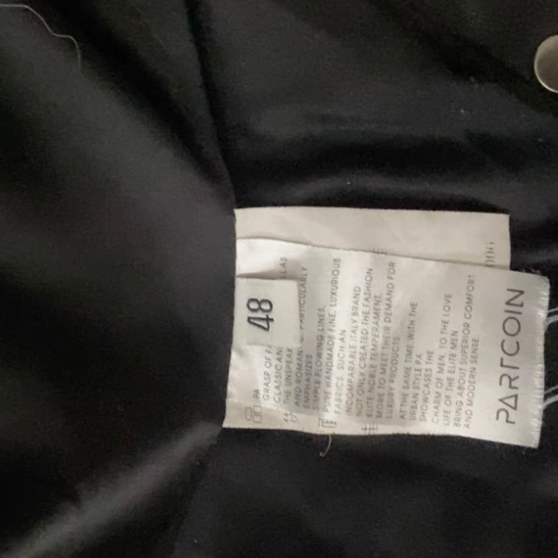 Vintage 리얼 램스킨 헤비 패치워크 레이싱 자켓 상품이미지4