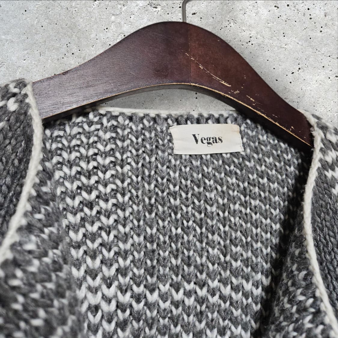 베가스 도톰 롱 니트 가디건 (FREE) 상품이미지3