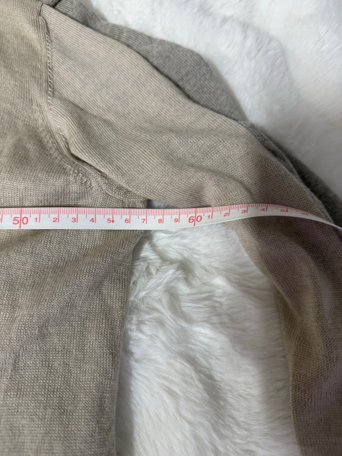 [OS] 마틴 마르지엘라 04fw 블랭크탭 가디건 베이지 상품이미지6