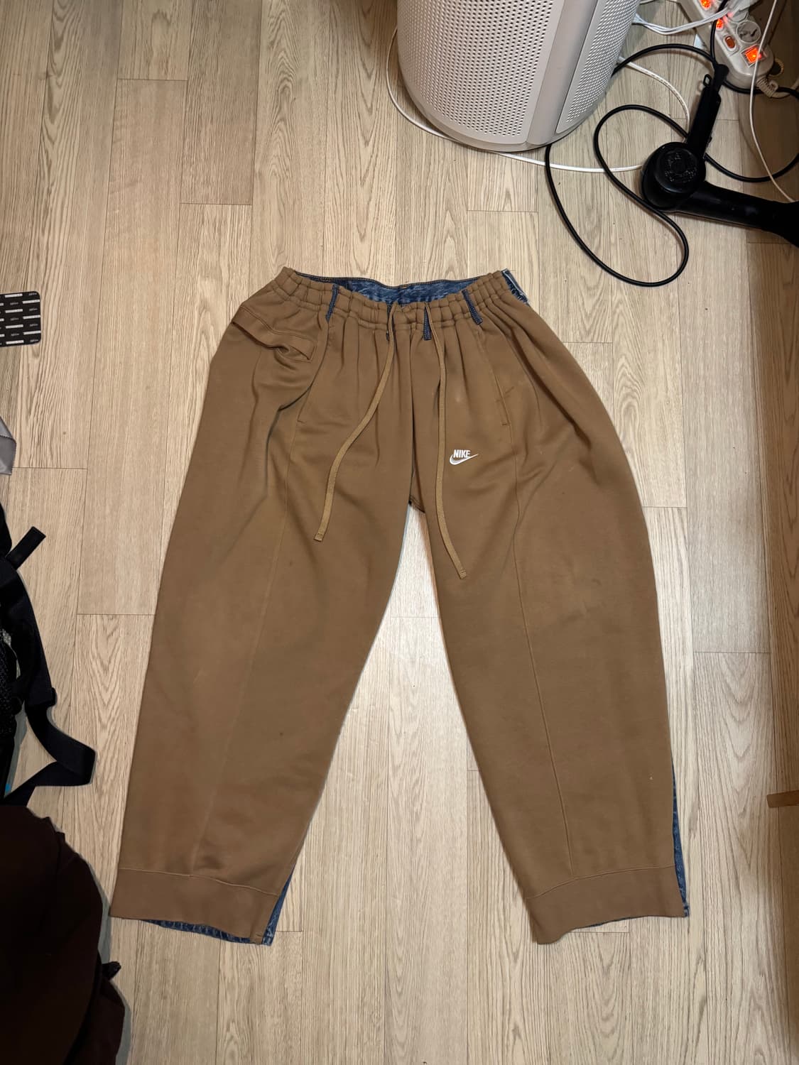 bless 블레스 오버조깅진 나이키 리바이스 베이지 진청 ssense 상품이미지1