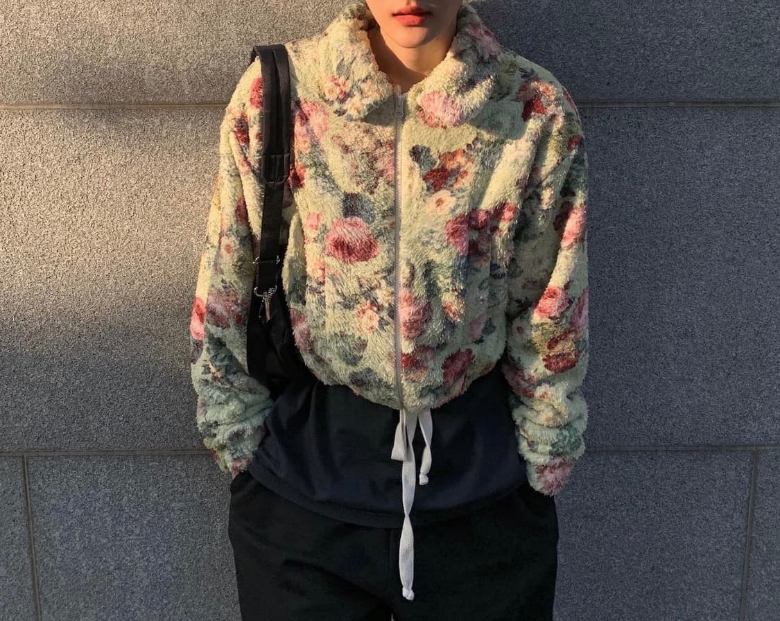 에스이오 플로럴 멀티퍼 자켓 상품이미지1