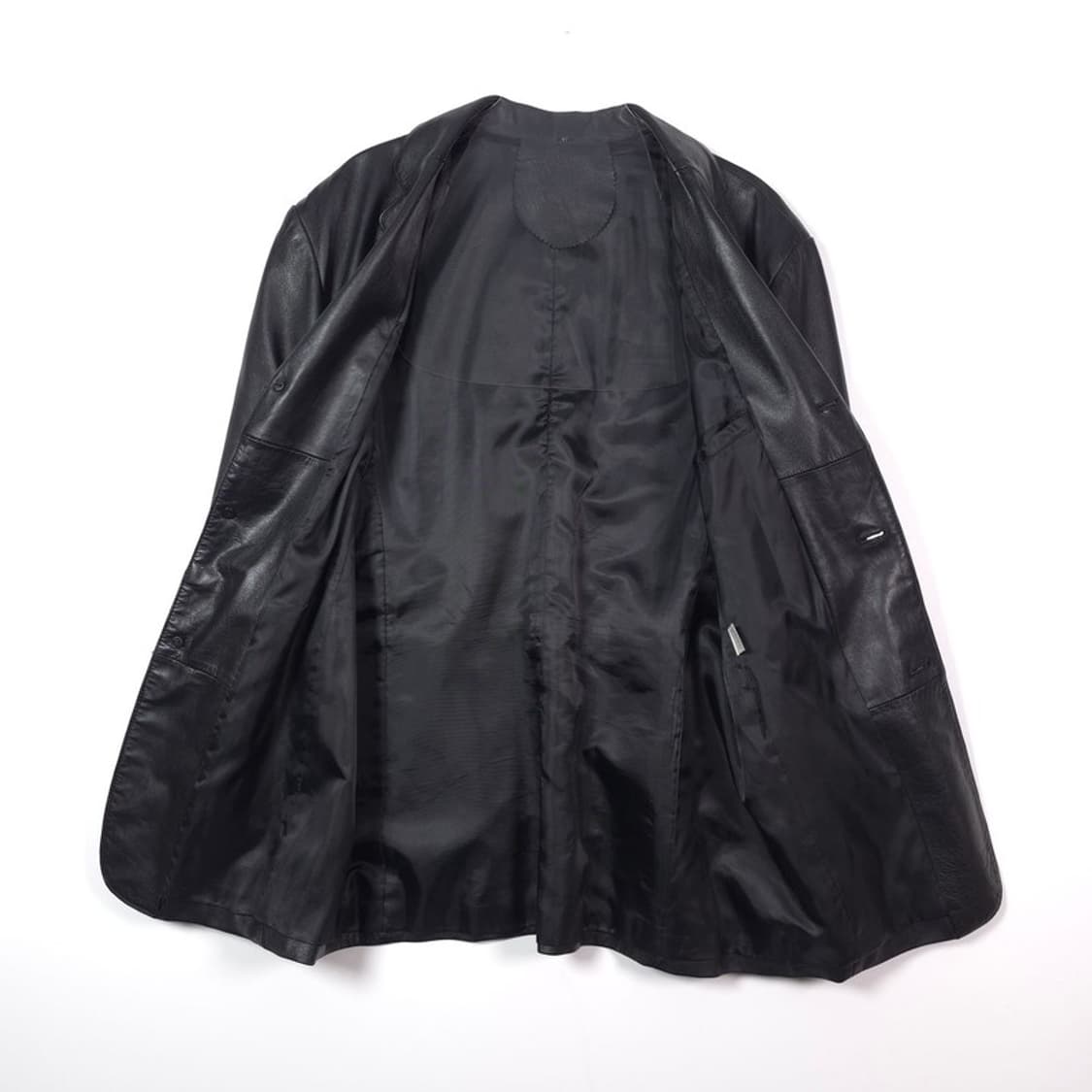 미니멀 무드 양가죽 3버튼 블레이저 자켓 상품이미지5