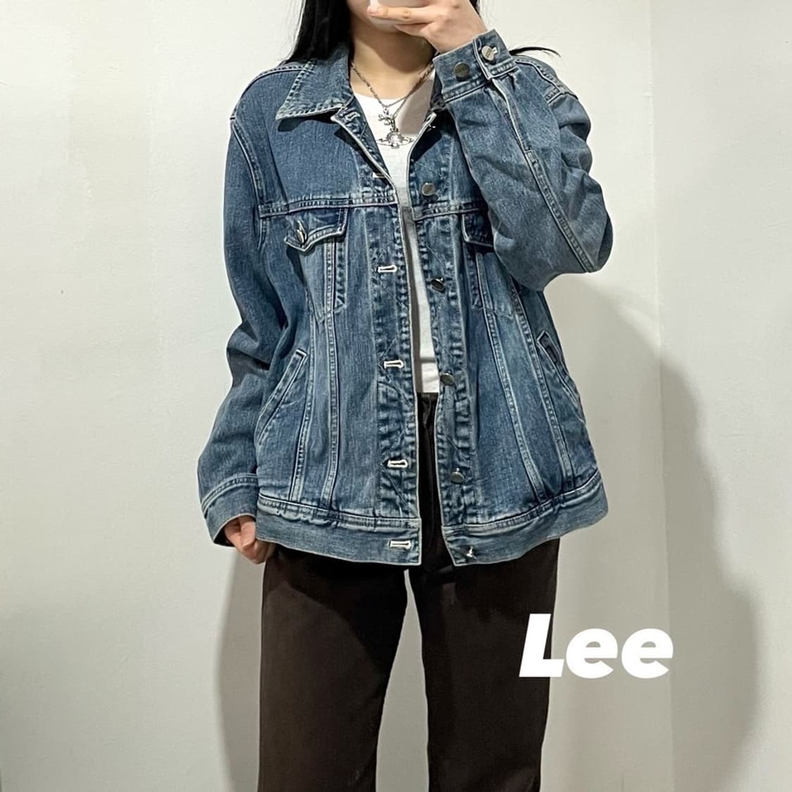 리 워크 데님자켓 상품이미지1